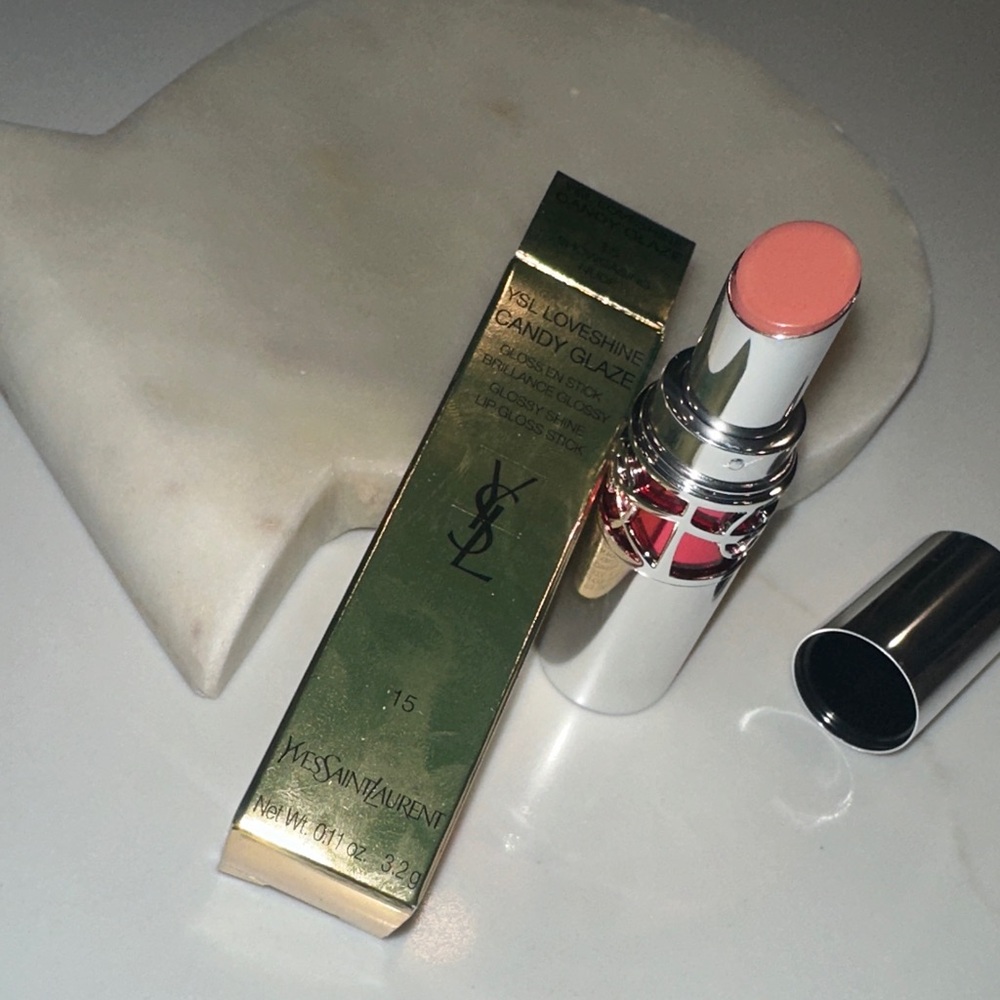 Yves Saint Laurent Candy Glaze Lip Balm - Soft Pink